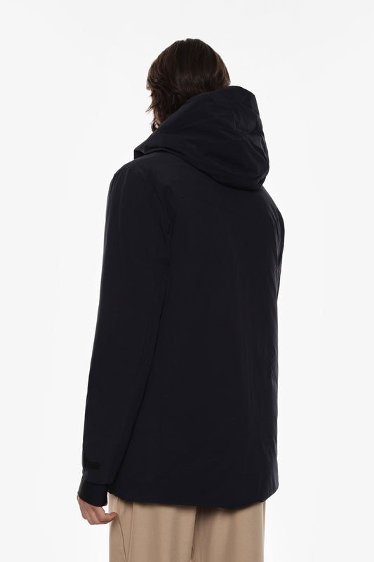 PARKA COM CAPUZ E BOLSOS