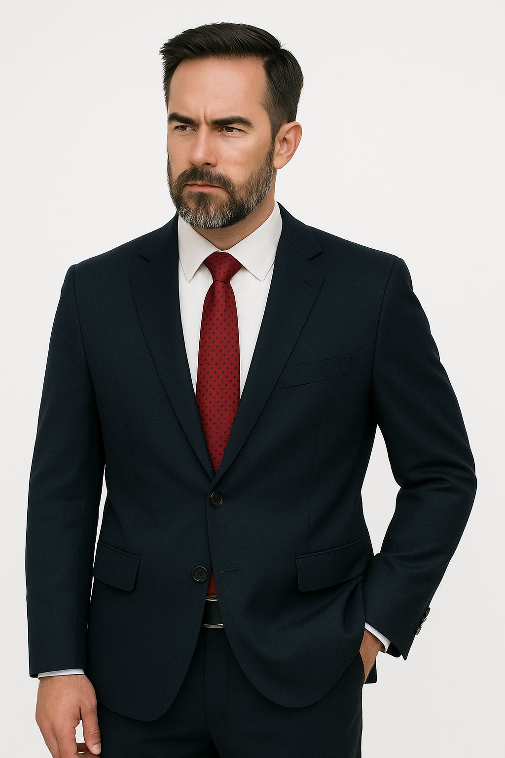 GRAVATA COM PADRÃO BOLINHAS