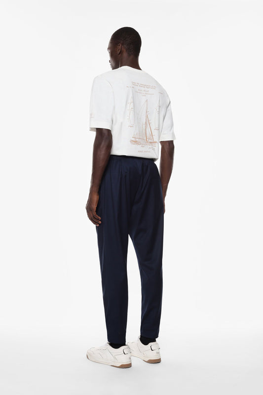 CALÇAS COM CÓS ELÁSTICO