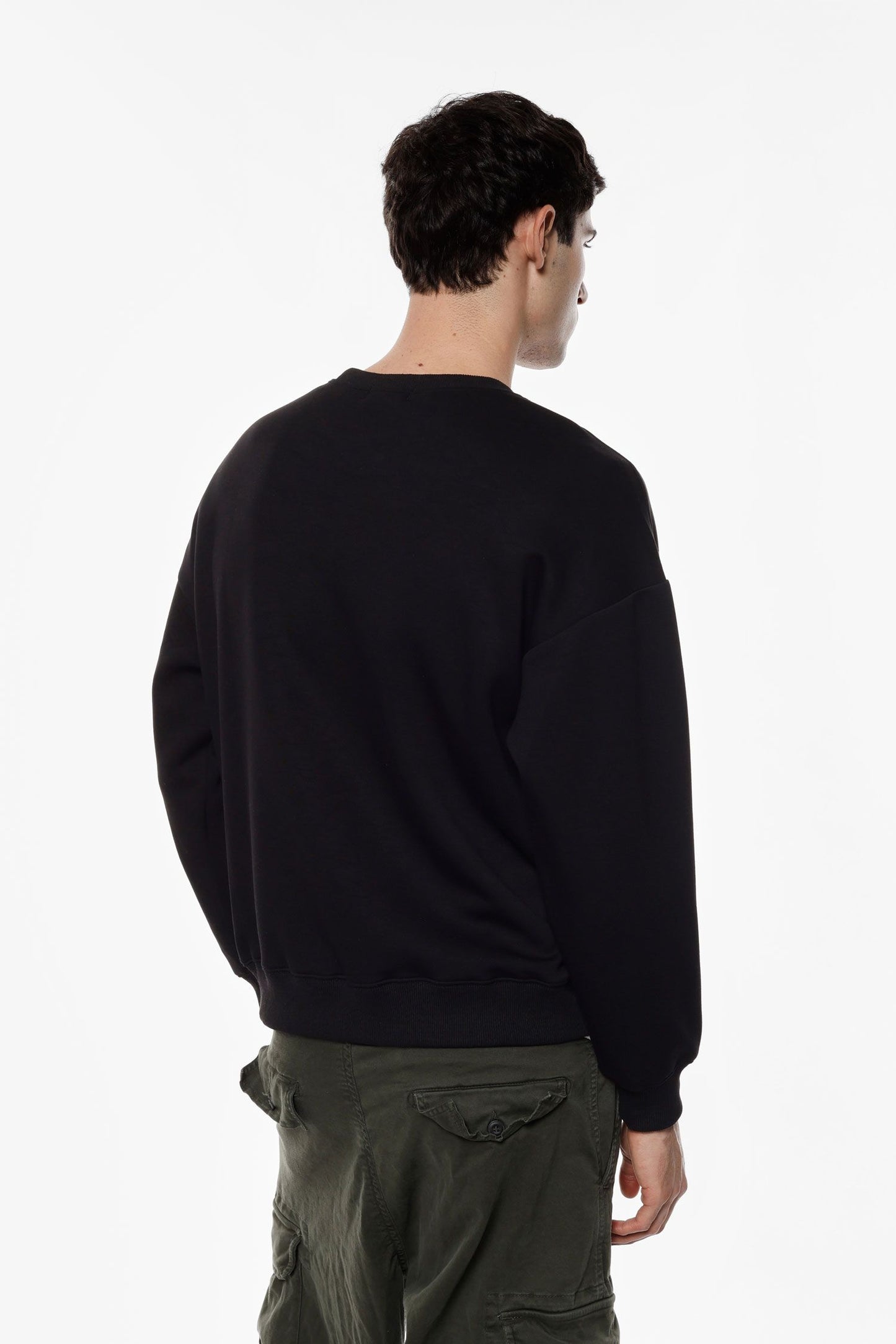 CAMISOLA DE FELPA COM BOLSO