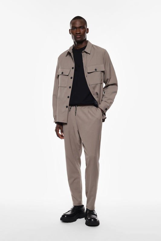 CALÇAS COM CÓS ELÁSTICO