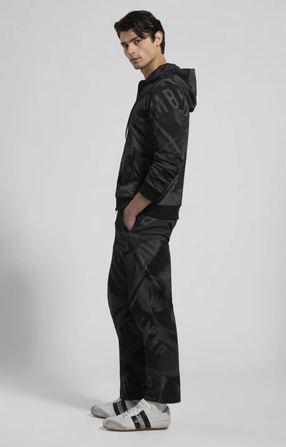 CALÇA COM PADRÃO BIKKEMBERGS