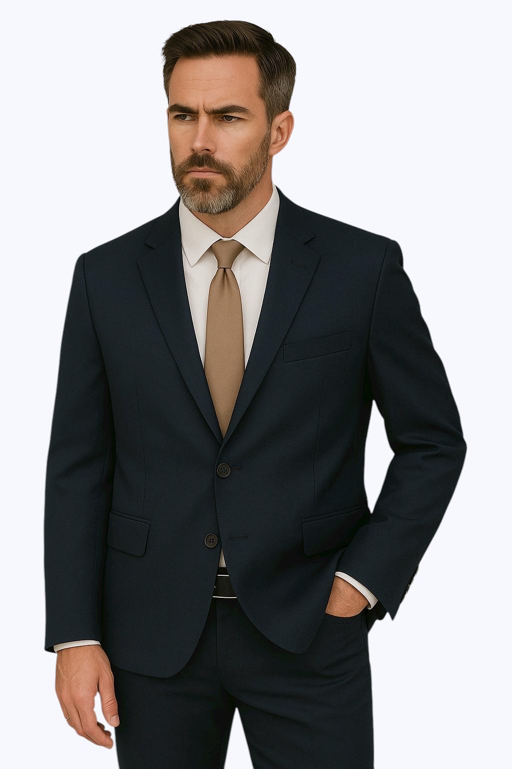 GRAVATA LISA CASTANHO