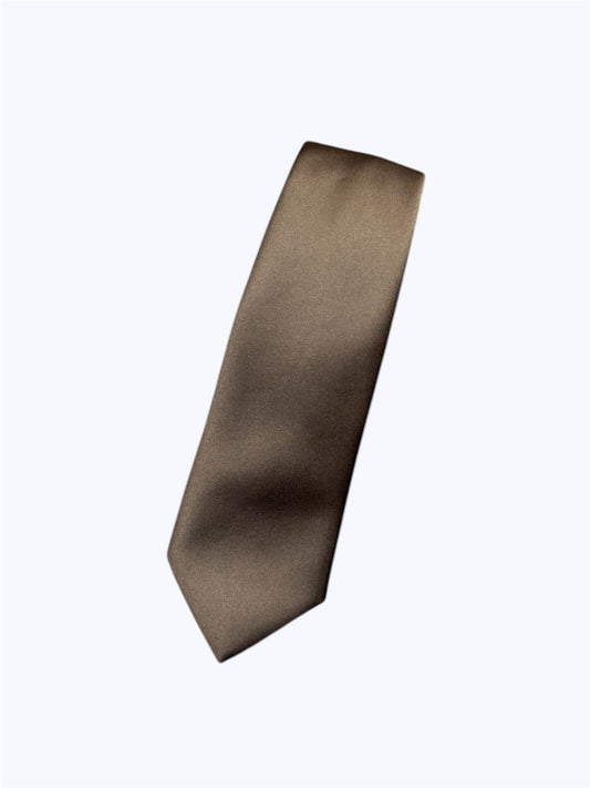 GRAVATA LISA CASTANHO