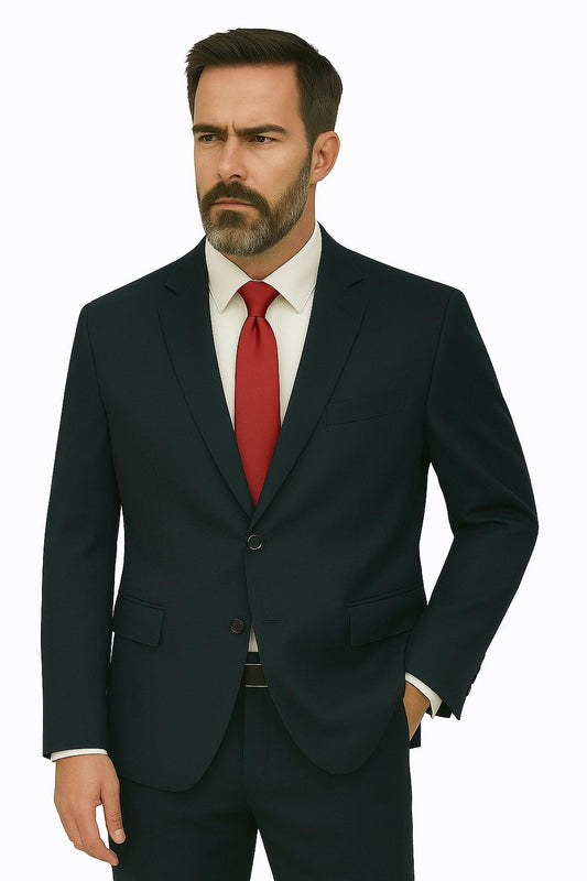 GRAVATA LISA VERMELHA